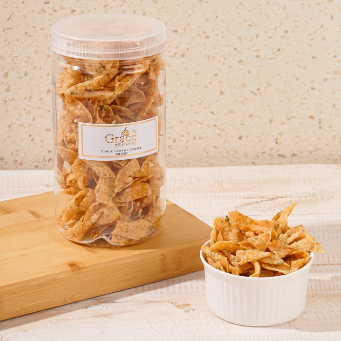 

terbaru !!! keripik bawang super tipis, grace patisserie ready