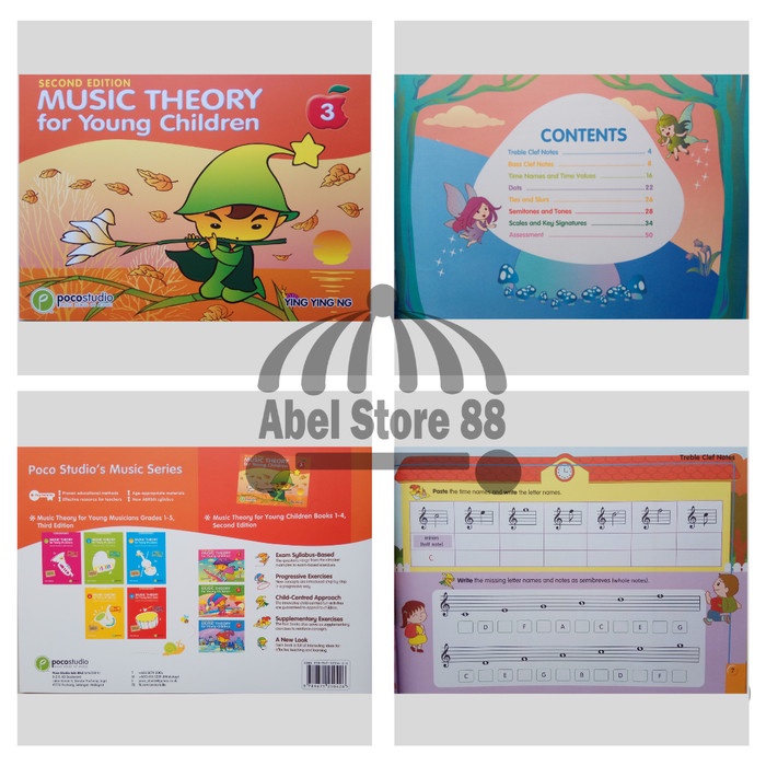 

Promo Music Theory For Young Children Book 1/2/3/4 Ying Ng Buku Teori Musik Anak Pra Sekolah Sd Tbk