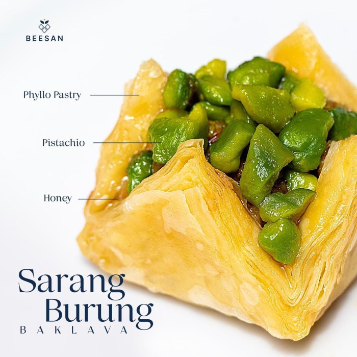 

DISKON BEESAN CLASIC BAKLAVA ASSORTMENT (MIXED NUTS) 320G READYY