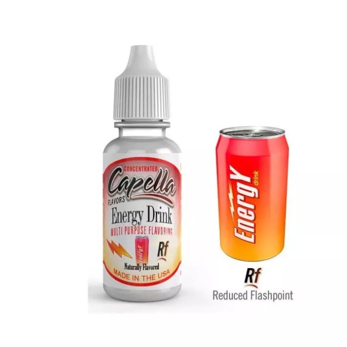 

DISKON CAPELLA FLAVORS ENERGY DRINK RF READYY