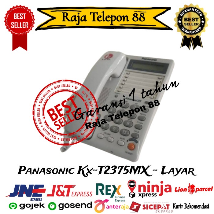 Panasonic kx t2375mx - layar
