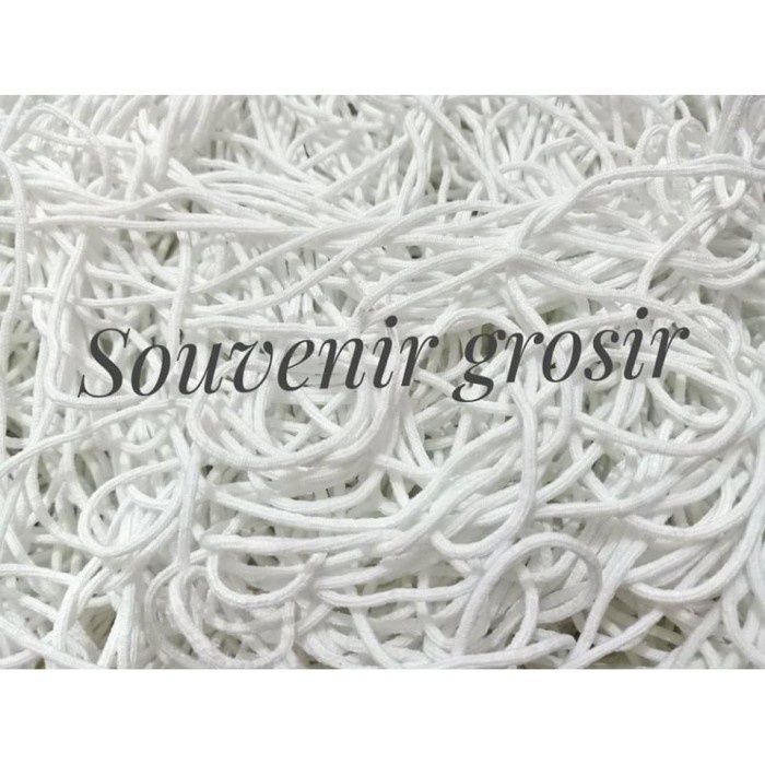 

(BestSeller) Karet elastis bulat 3mm / tali karet bulat 3mm (Per meter)