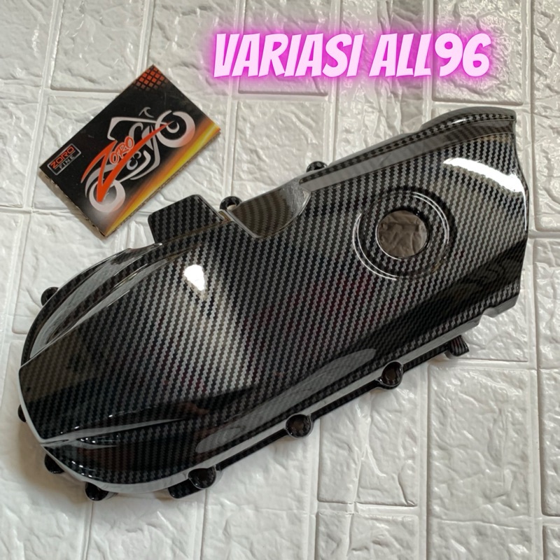 Cover Tutup CVT Beat Karbu Lama Beat Fi Lama 2010-2014 Carbon Zoro Import
