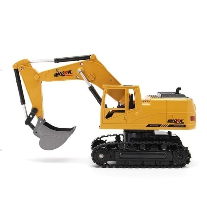 (BestSeller) Rc Excavator Metal 8Ch 1.24 2.4Ghz AO HAI 3853 RC Beko metal besi asli