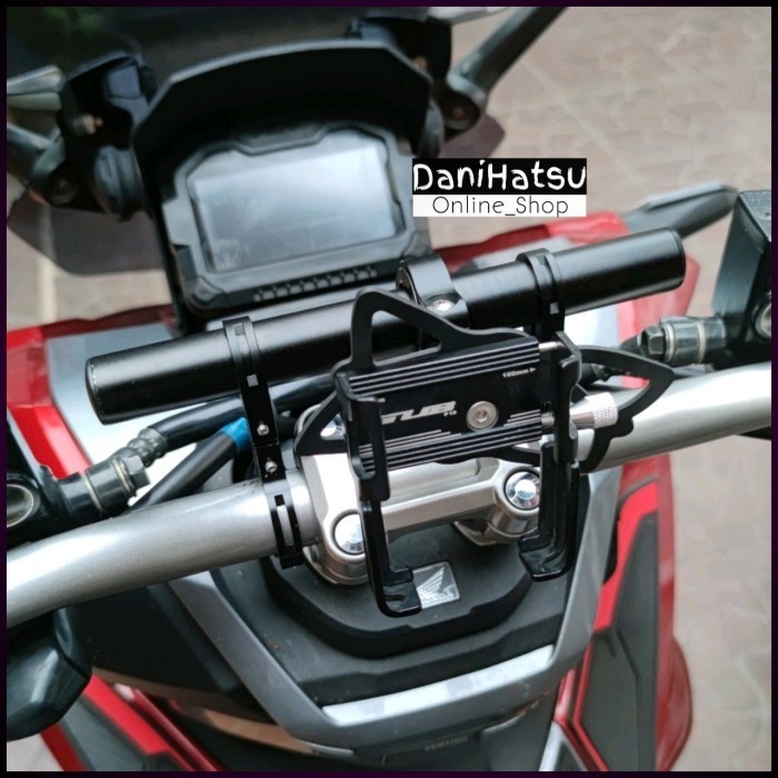 (Good) Holder Peninggi HP Motor PCX ADV Vixion CB150R Beat Street Xride Ninja