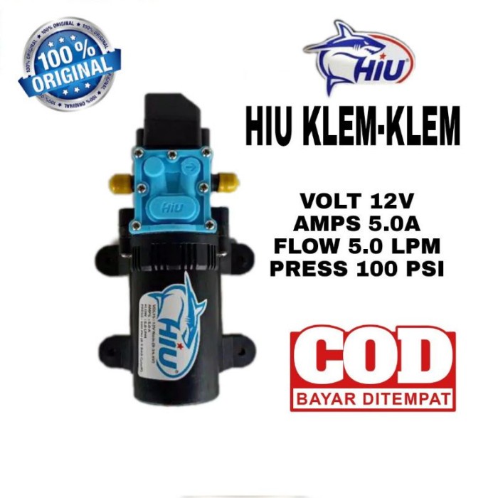 (BestSeller) POMPA HIU DRAT POMPA DC HIU 12V POMPA SPRAYER POMPA TANGKI ELEKTRIK POMPA AIR PENDORONG