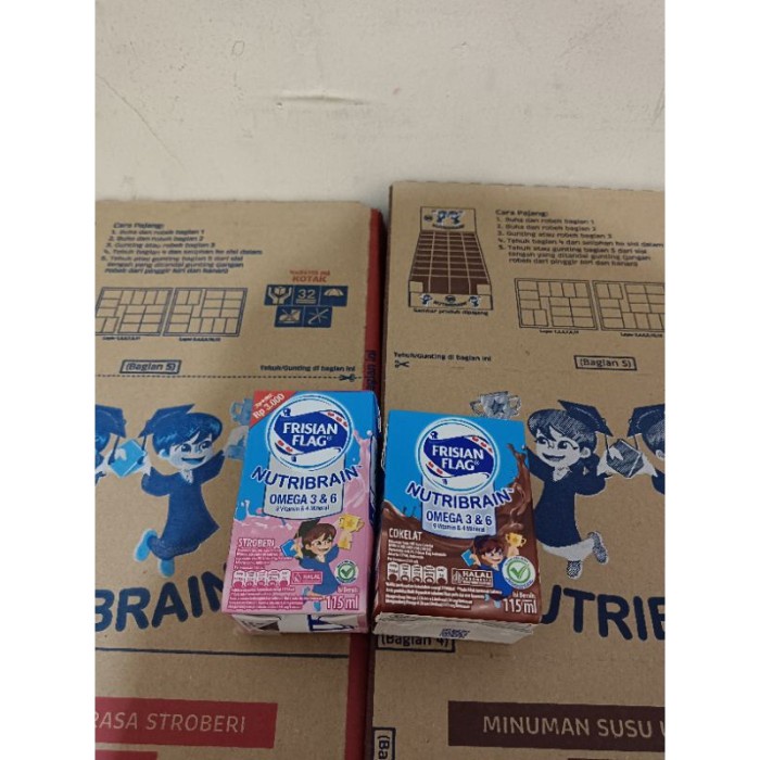 (BestSeller) Susu Frisian Flag UHT 115 ML 1 Dus