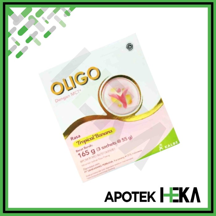 

(BestSeller) Oligo 165 g Tropical Banana - Susu untuk Malabsorbsi Saluran Cerna