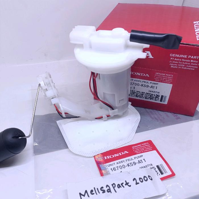 FUEL PUMP ASSY K59 ASLI MITSUBA VARIO 150 ESP LED 2015 SAMPAI 2022 ORI