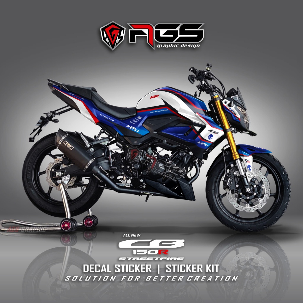 DECAL FULL BODY / DECAL CB150R V4 BMW HP4 / DECAL STICKER / HONDA CB150R /agsgraphic