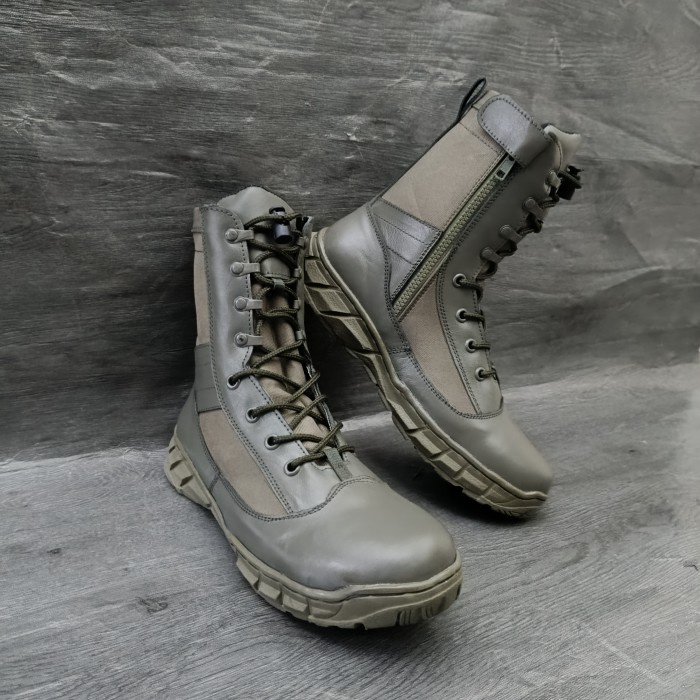 Sepatu PDL Hijau Brimob / Sepatu PDL Hijau Duplikat Jatah Brimob POLRI