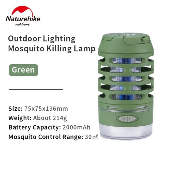 Lampu lentera naturehike NH22ZM005 Perangkap nyamuk multifungsi