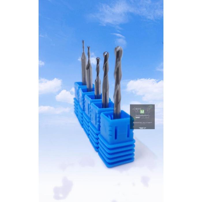 JTTOP" BALLNOSE CNC ENGRAVING ROUTER BIT SHANK 3.175MM BALL NOSE ALUMUNIUM MDF PVC