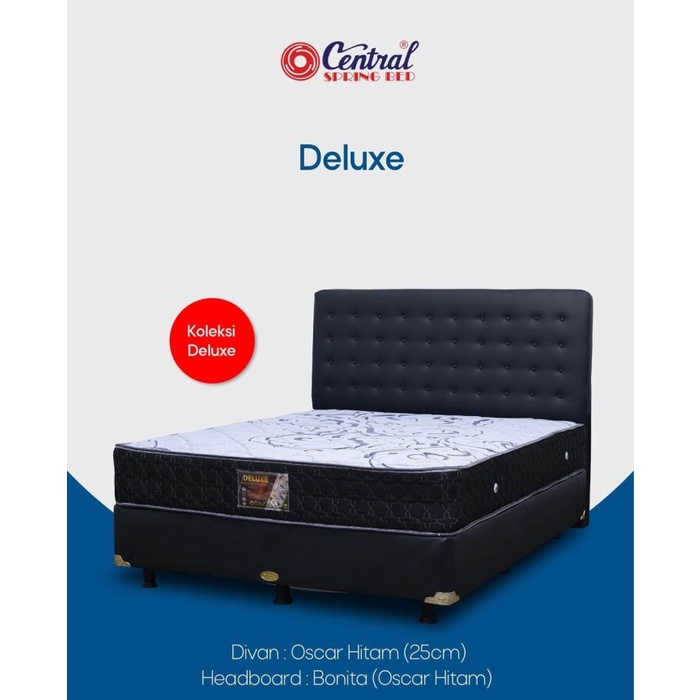 Baru Kasur Mattras Spring Bed Central Deluxe Single 120X200Cm