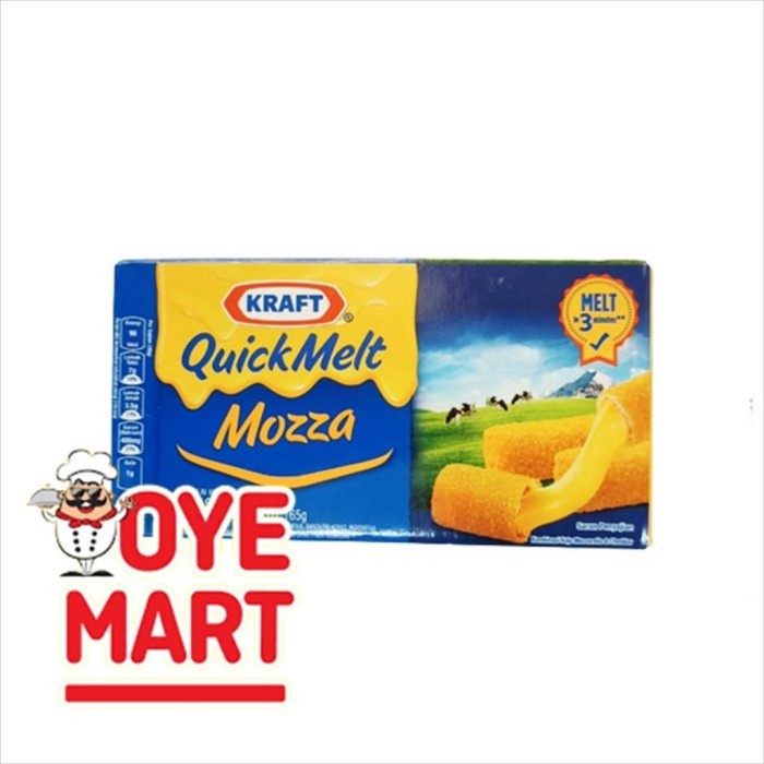 

(BestSeller) KEJU KRAFT QUICK MELT 165GR / KEJU LELEH MOZARELLA