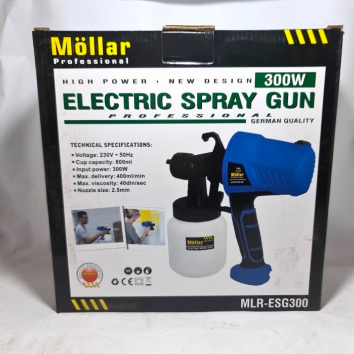 Electric Spray Gun Mollar ESG300 Spray Painter 300Watt