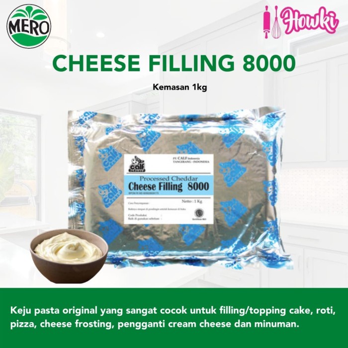 

(BestSeller) Cheese filling 8000 berat 1 kg