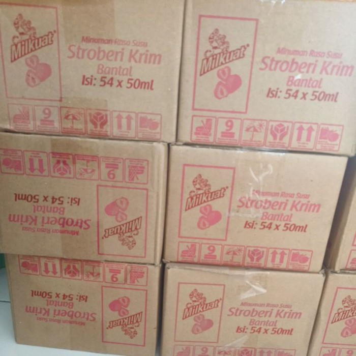 

(BestSeller) Susu Bantal / Milkuat Rasa Stroberi dan Cokelat 1 dus