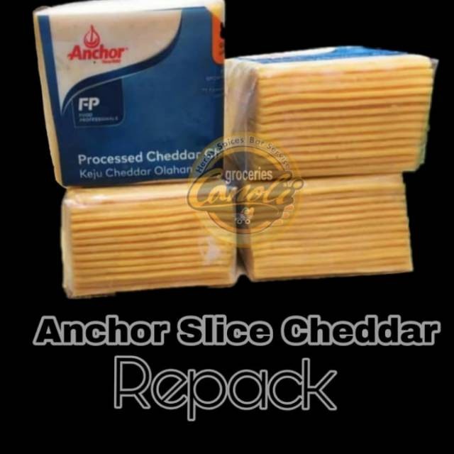 

(BestSeller) Anchor Orange Cheddar Slice / Processed Cheddar Cheese Slice