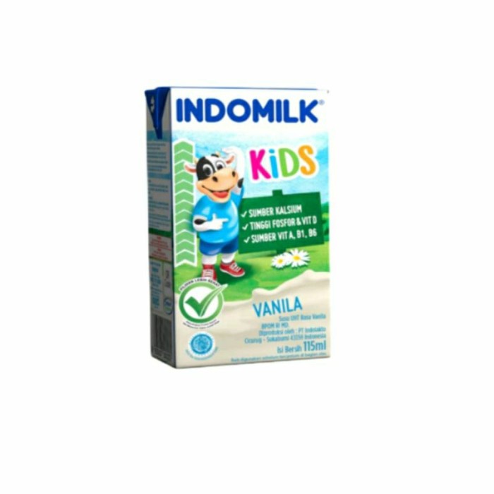 

(BestSeller) INDOMILK KIDS SUSU UHT 115ML (1/2 DUS/20 PCS)