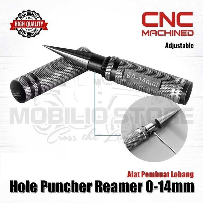 

Jual [READY] Alat Pembuat Lobang Hole Puncher Reamer 0 - 14 mm Steel Metal RC