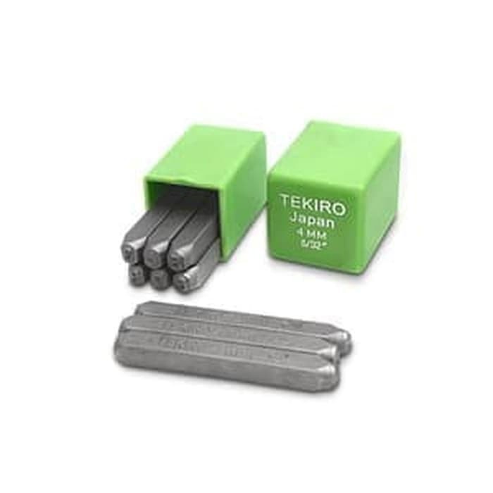 

Jual [READY] NOMOR KETOK 6 MM TEKIRO / NUMBER PUNCH