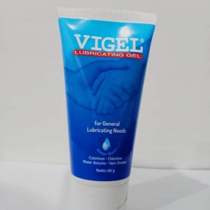 KamiReadySelalu- VIGEL Lubricant 60gr Pelicin Kondom Pelumas Tambahan