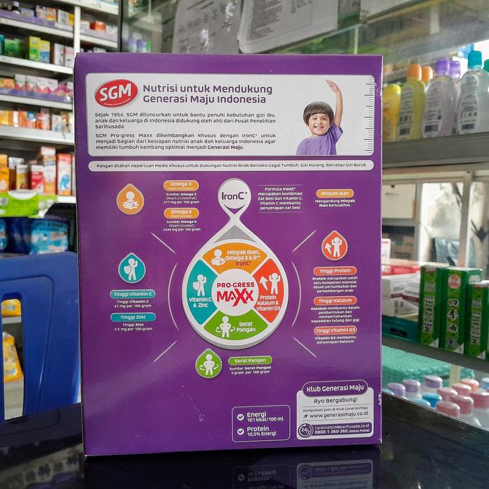 Ready Stock Sgm Gain Optigrow 1+ Vanilla 800 Gr (Lebih Hemat) Cod