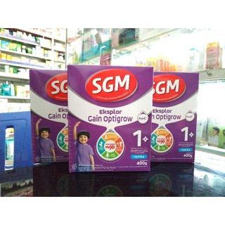 Ready Stock Sgm Gain Optigrow 1+ Vanila 400 Gr Anak-Anak Bayi Bubuk Cod