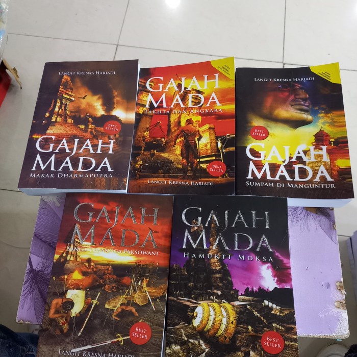 SALE TERHOTT SEPAKET 5 BUKU GAJAH MADA LANGIT KRESNA HARIADI READYY