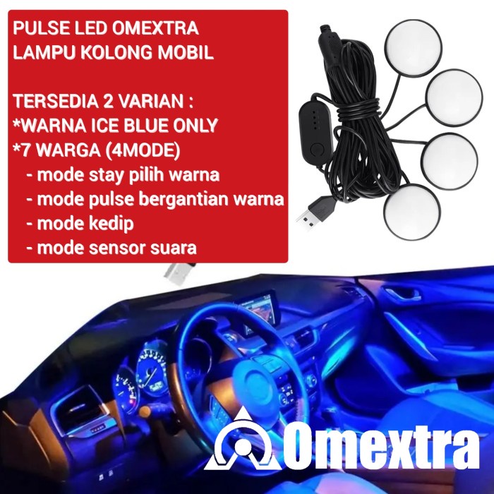 Pulse Led Lampu Kolong Mobil Omextra USB LED Ambient LIght Atmosphere
