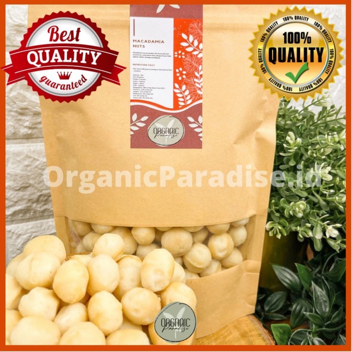 

Macadamia Nut 500 gr Premium / Kacang Macadamia 500 gr Premium