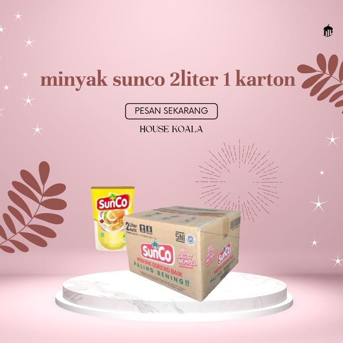 

MINYAK SUNCO 2LITER ISI 4POUCH