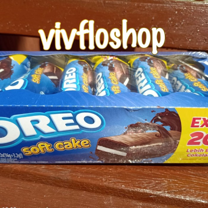 

Oreo Bolu / Oreo Soft Cake kemasan Box (12 x 16 gram)