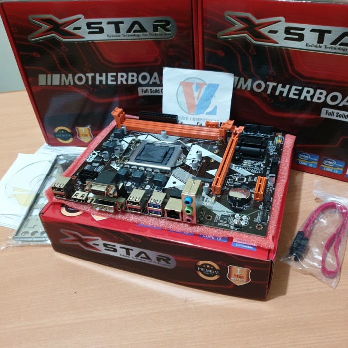 MERtaComp- MOTHERBOARD X-STAR B75 SLOT M2 NVME 2280 USB 3.0