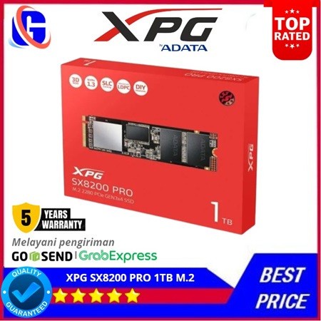 MERtaComp- SSD Adata XPG SX8200 PRO 1TB M.2 NVMe / XPG SX 8200 PRO 1 TB