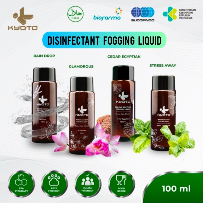 Cairan Fogging Disinfektan Kyoto Food Grade Original