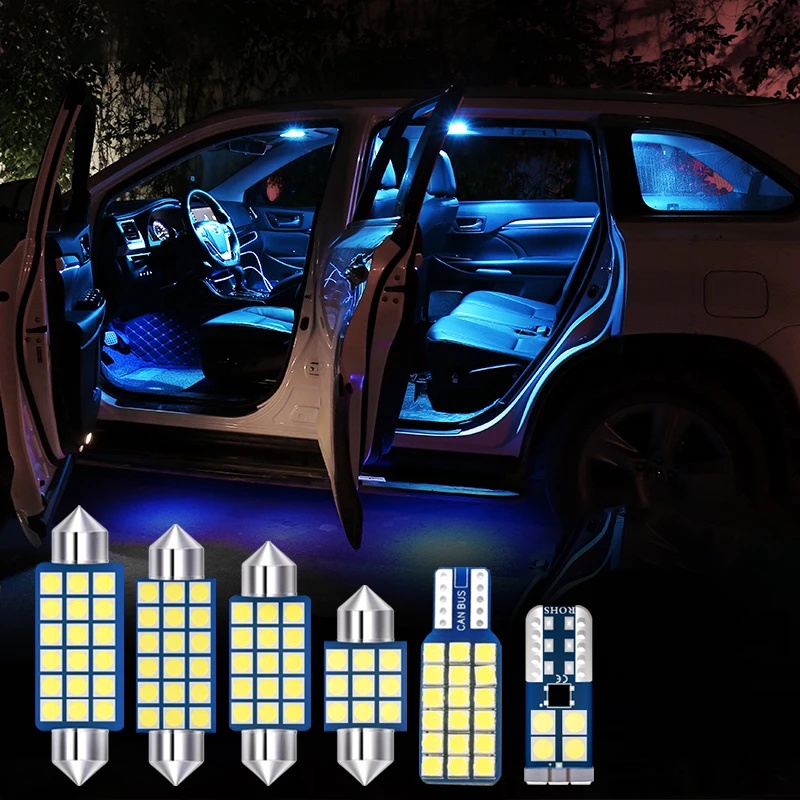 For Honda Cr-V Crv Cr V 2013 2014 2015 2016 2017 4Pcs 12V Led Bulbs Kit Car Interior Dome Reading