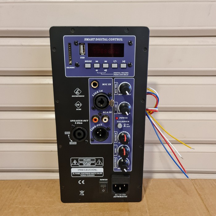 Mesin Speaker Aktif / Power Kit Aktif 500 Watt Original 10-D + Usb Bt