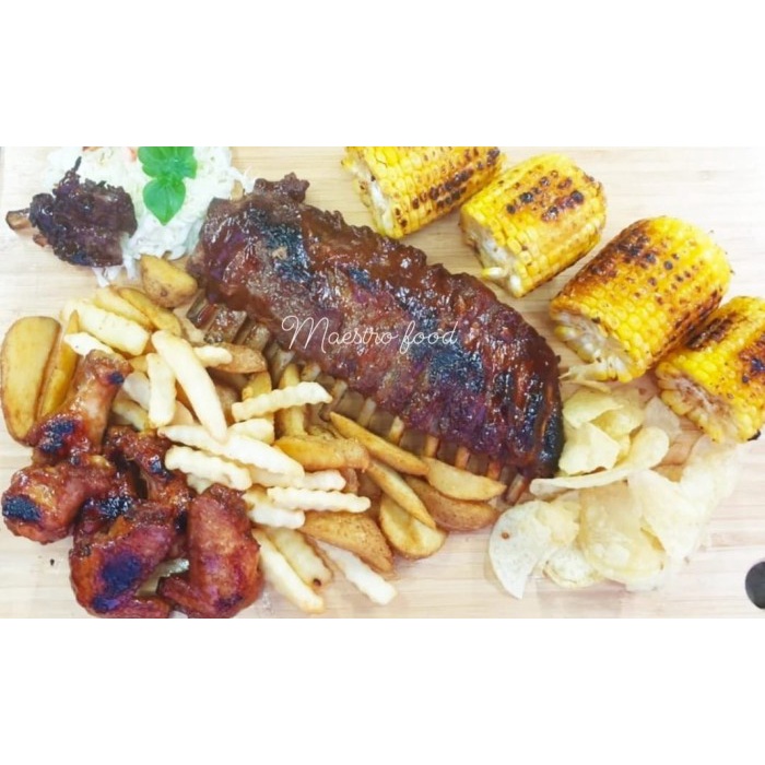 

Promo Terbatas Barbeque Pork Ribs / Bbq Pork Ribs Bali 600 Gr / Iga Bakar Babi Bali Aman