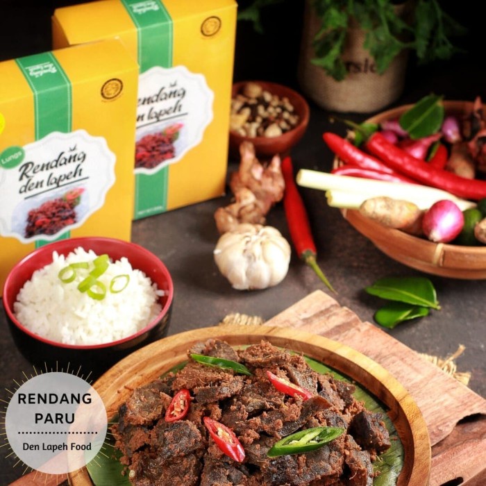 

Promo Terbatas Rendang Den Lapeh ( Rendang Paru) Aman