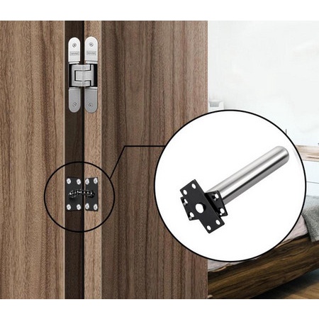 TERBARU Concealed Door Closer Penutup Pintu Kayu Gate Closer Invisible