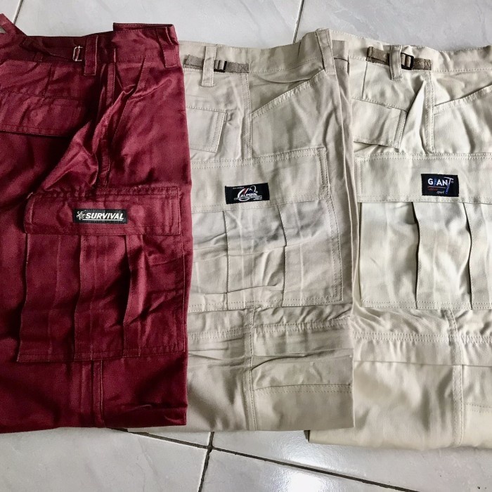 Alpina celana gunung dan cargo panjang bahan tebal original