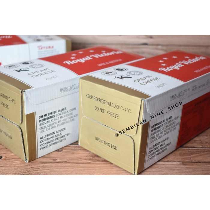

Promo Terbatas Tatura Royal Victoria Cream Cheese 2 Kg Keju Krim Australia Aman