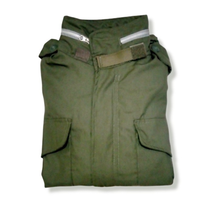 Terlaris Jaket Parka M65 Hijau Olive / Hijau Army