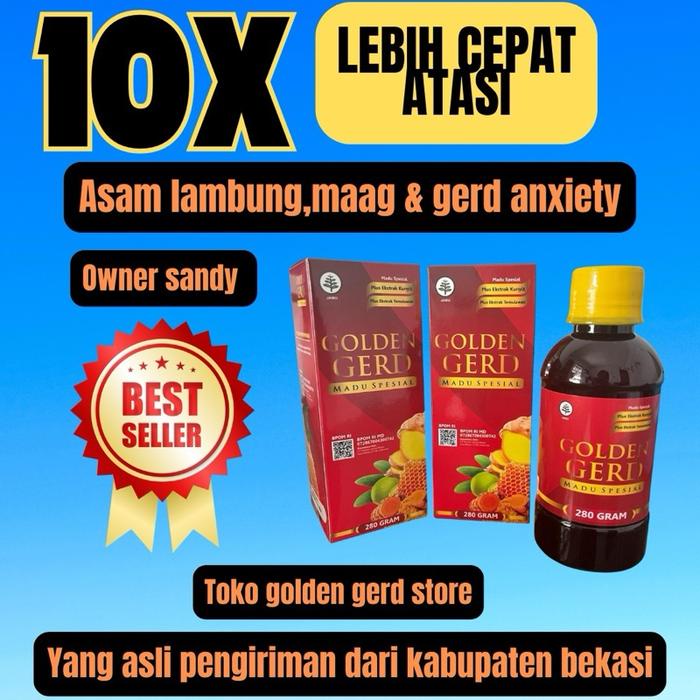 

Sale Terbatas Madu Golden Gerd - Madu Solusi Atasi Asam Lambung,Maag,Gerd Aman