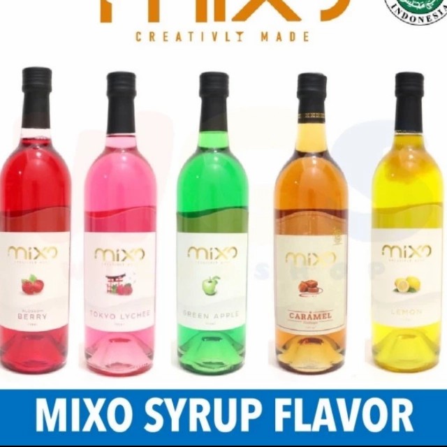 

Sirup Mixo Varian Green Apple - Tokyo Lychee - Vanilla 750ml BIG PROMO
