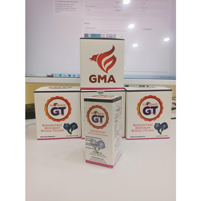 

Garudaqu GT Teh Bunga Telang Bermanfaat Untuk Kesehatan Tubuh 15 ML Tea Herbal