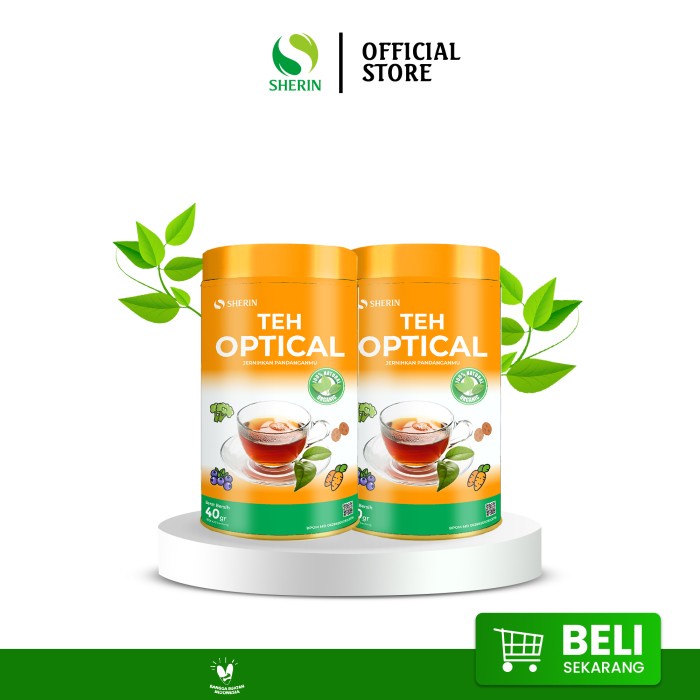 

Sherin : Teh Optical 2PCS 40 Kantong - Untuk Menjaga Kesehatan Mata