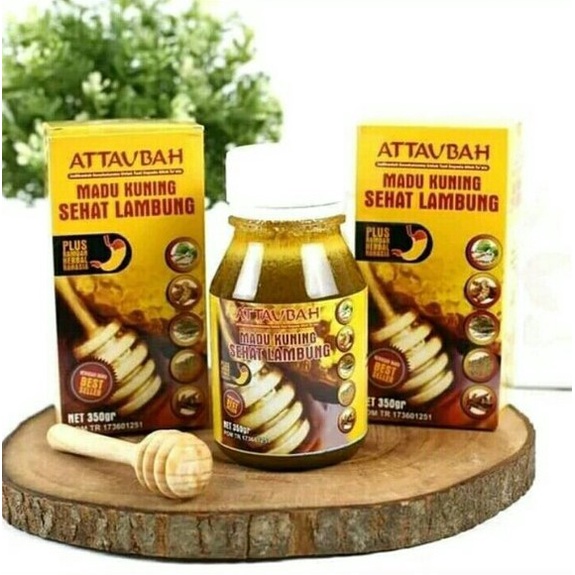 

Promo Terbatas Madu Kuning Sehat Lambung Attaubah 350Gr Obat Maag Aman